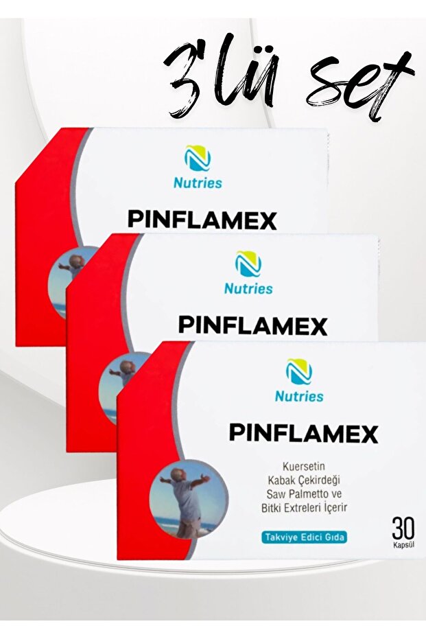Pinflamex Eklem Destek Kapsülü 30’lu – 3’lü Ekonomik Set - 1