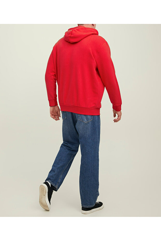 Sweatshirt, Red - 2