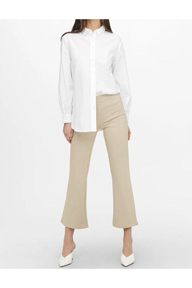 Pants, Beige - 1