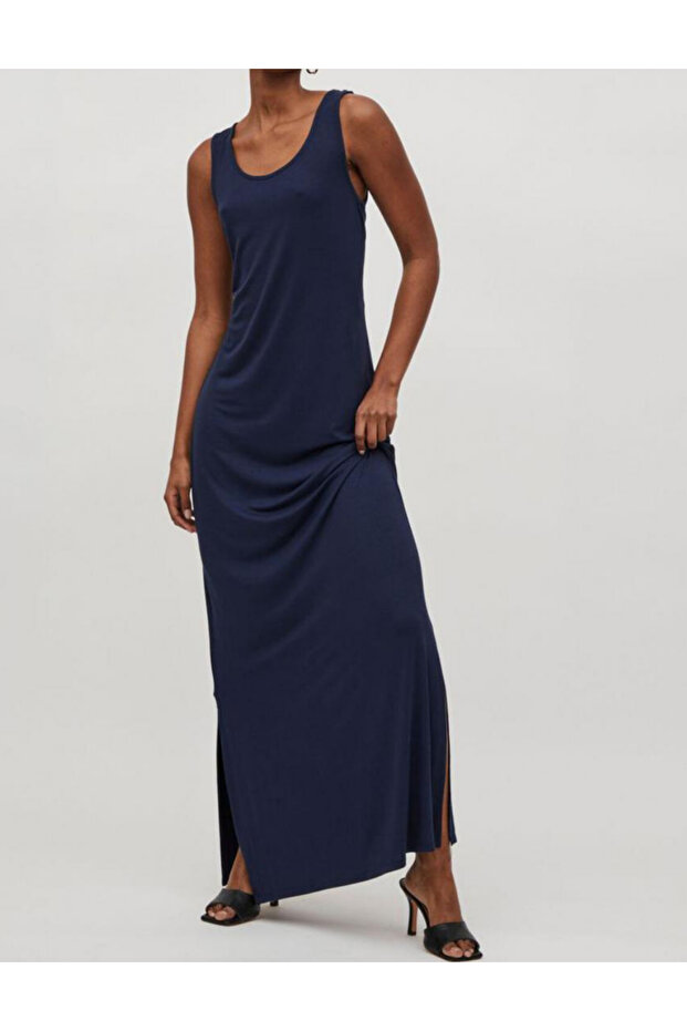 Rochie lunga, Bleumarin - 1