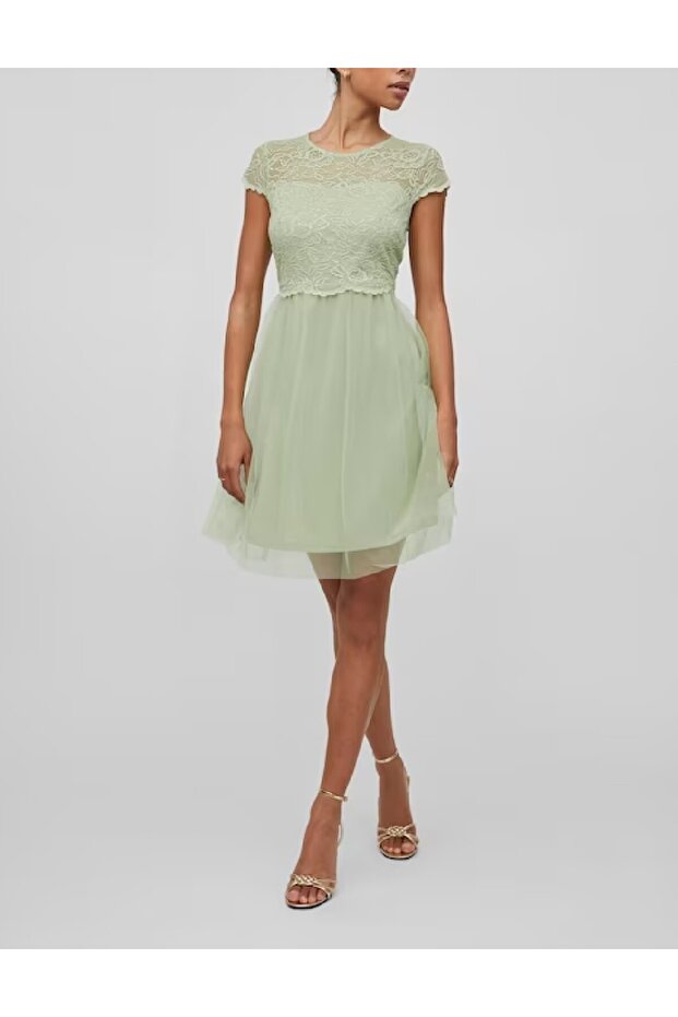 Rochie scurta, Verde - 2