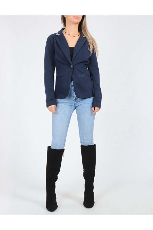 Jacket, Blue - 1