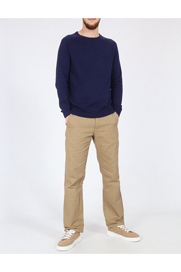 Blouse, Navy blue - 2