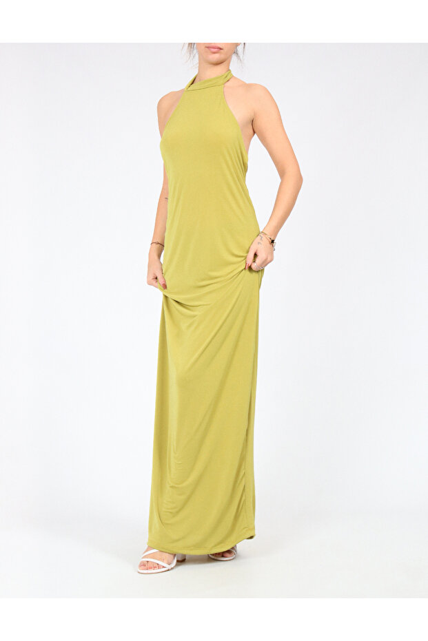 Rochie lunga, Verde - 1