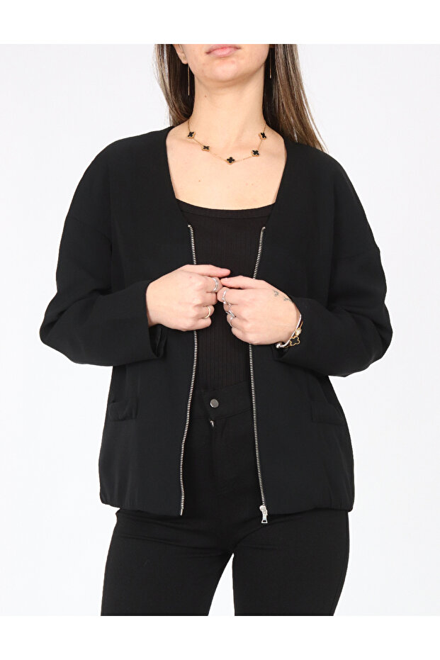 Jacket, Black - 2