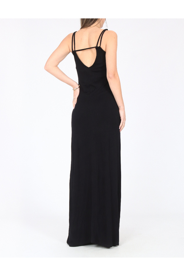 Rochie lunga, Negru - 2