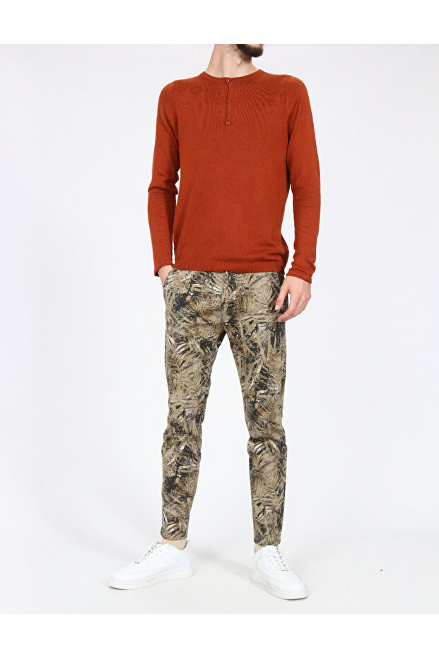 Pantaloni, Kaki - 1