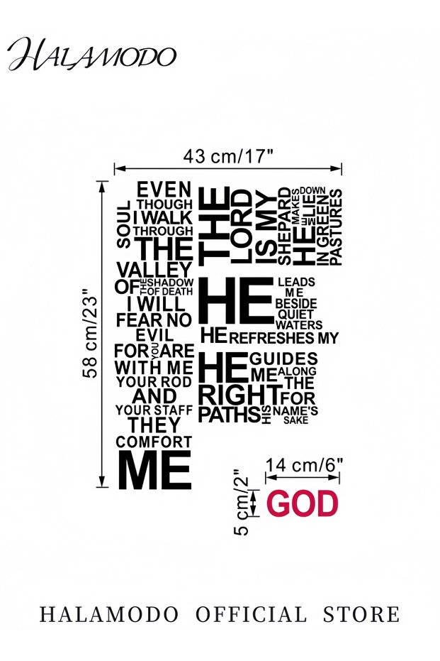 ملصق حائط الصليب - 6