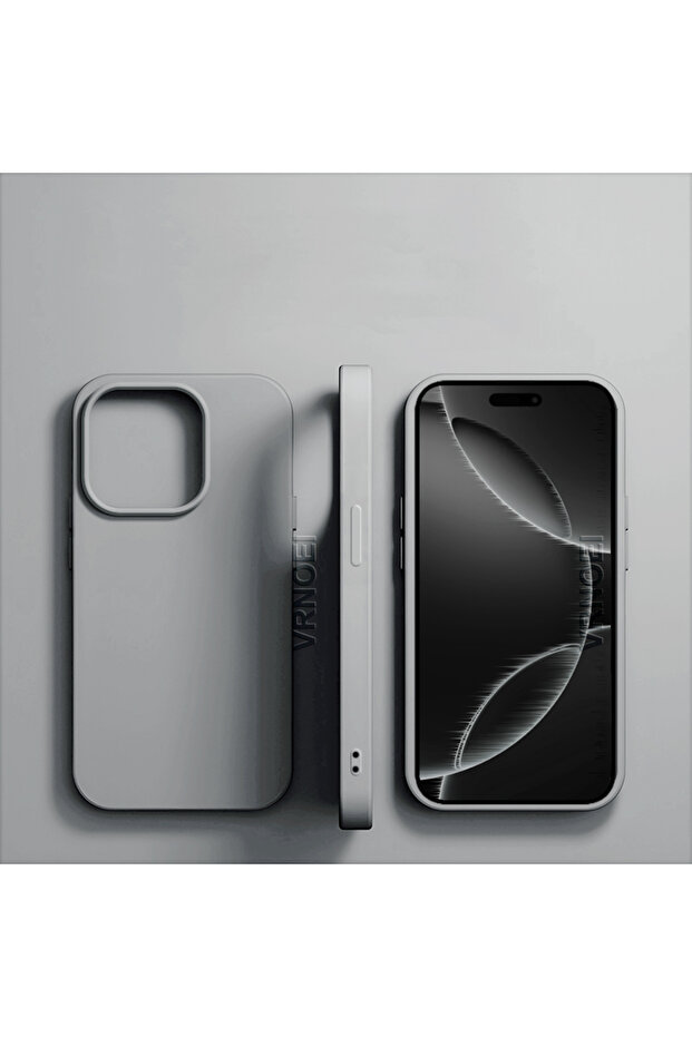 iPhone 13 Light Gray Original Liquid Silicone Phone Case For APPLE iPhone 11 13 12 14 15 16 Pro Max