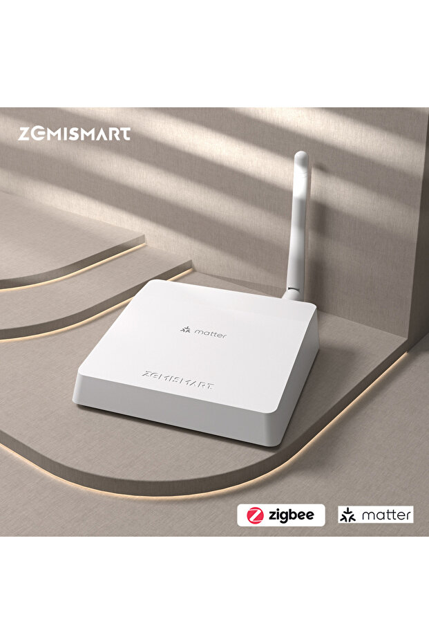 بوابة جسر المنزل الذكي Zemismart Matter Zigbee Hub تدعم تطبيق Google Home SmartThings Homekit...