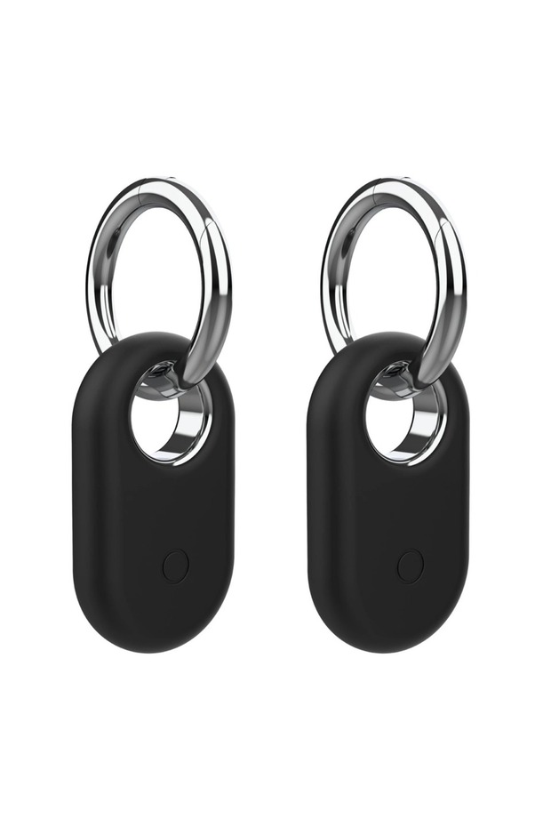2PCS Black 2026 NEW For SmartTag 2 Locator Tracker Case Keychain Anti-Scratch Protective Skin...