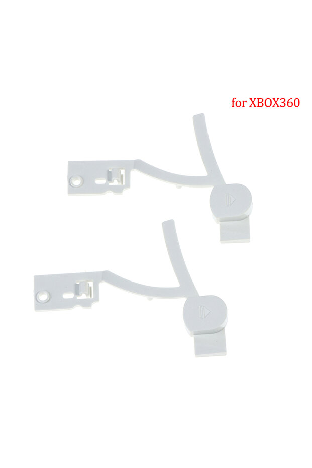 زر إخراج محرك أقراص DVD أبيض اللون مع زر تشغيل بديل لجهاز Xbox 360 - 1