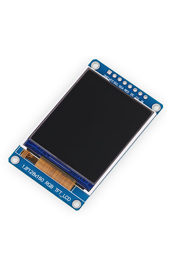 1.8 inch TFT LCD Module LCD Screen Module SPI serial 51 drivers 4 IO driver TFT Resolution 128*16... - 8