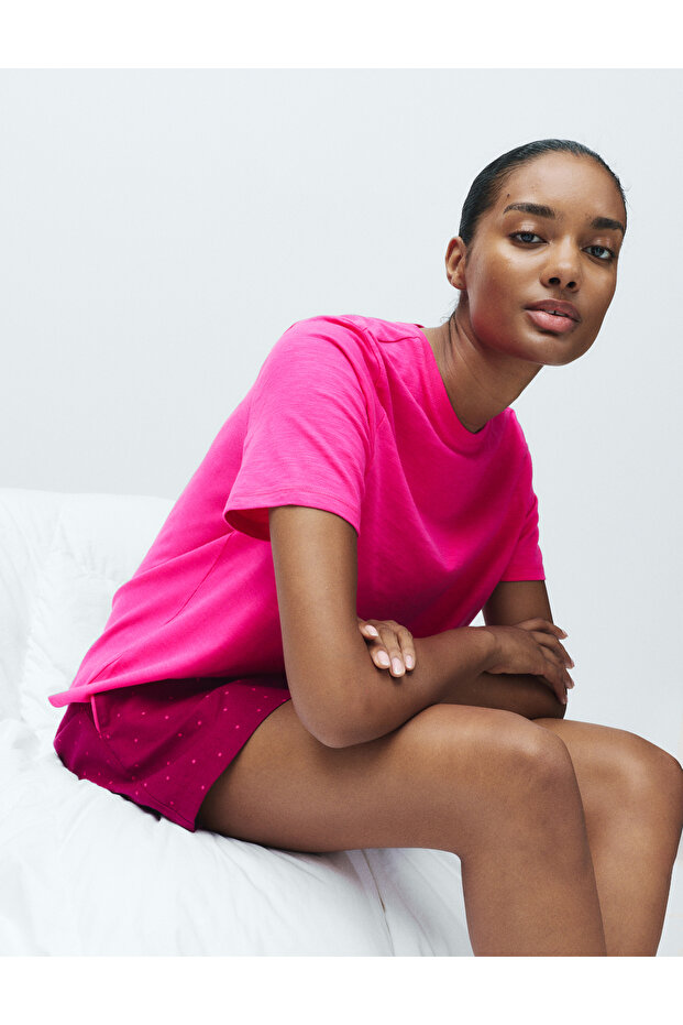 2’li Pamuklu Pijama Üstü - 4