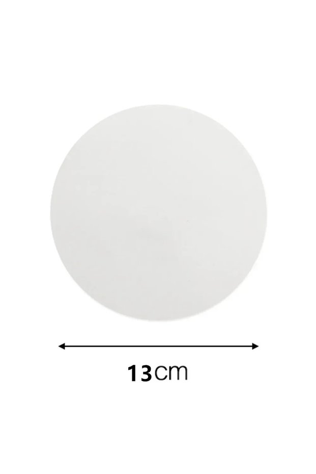 13CM 500 Disposable Hamburger Patty Separation Pads 11cm Round Hamburger Food Pads Paper Non-stick O