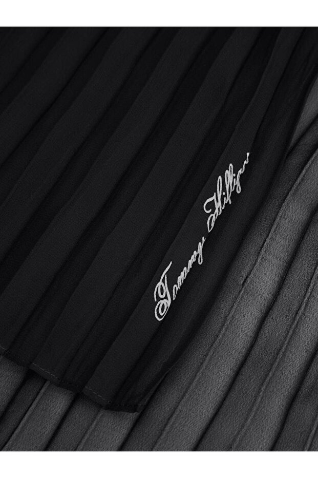 TOMMY SCRIPT CHIFFON SCARF - 3