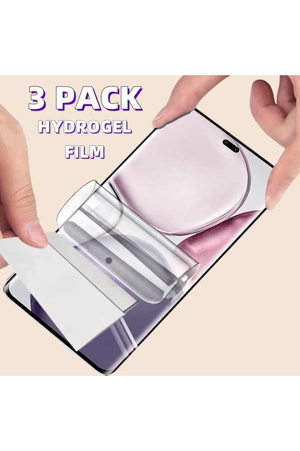 3 Pieces Honor X9C Hydrogel Film 3Pcs Premium Soft Screen Protector for Honor X9C X9B X8b X7B X6b Hy