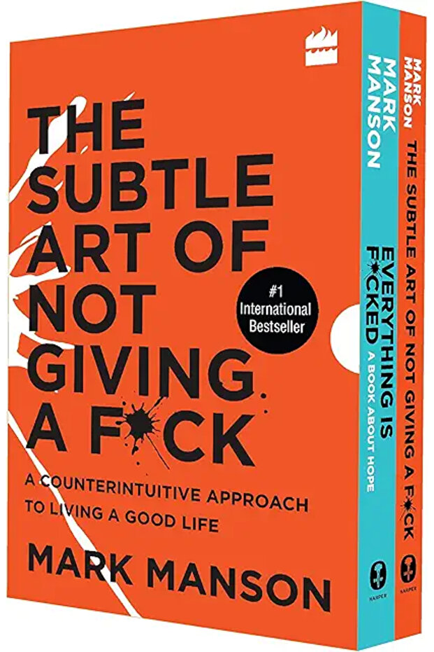 Mark Manson Box Set - (Subtle Art Of Not...