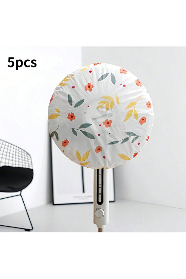 jqt5 Fan dust cover, universal full-cover circular stand fan protective cover, suitable for schools,