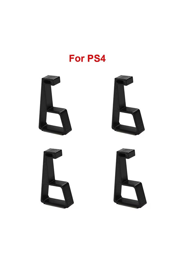 حامل تبريد أفقي مكون من 4 قطع لجهاز PS4 Fat/Slim/Pro وملحقات وحدة التحكم