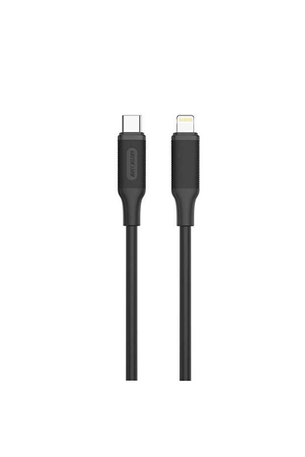 1m Type-C to Lightning PVC Cable – 27W PD Fast Charge & 480Mbps Data Sync