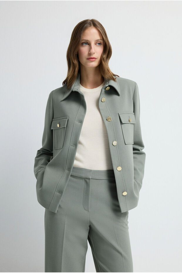 Cep Detaylı Ceket - 1