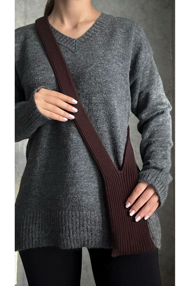 Triko Örgü PhoneBag - 2