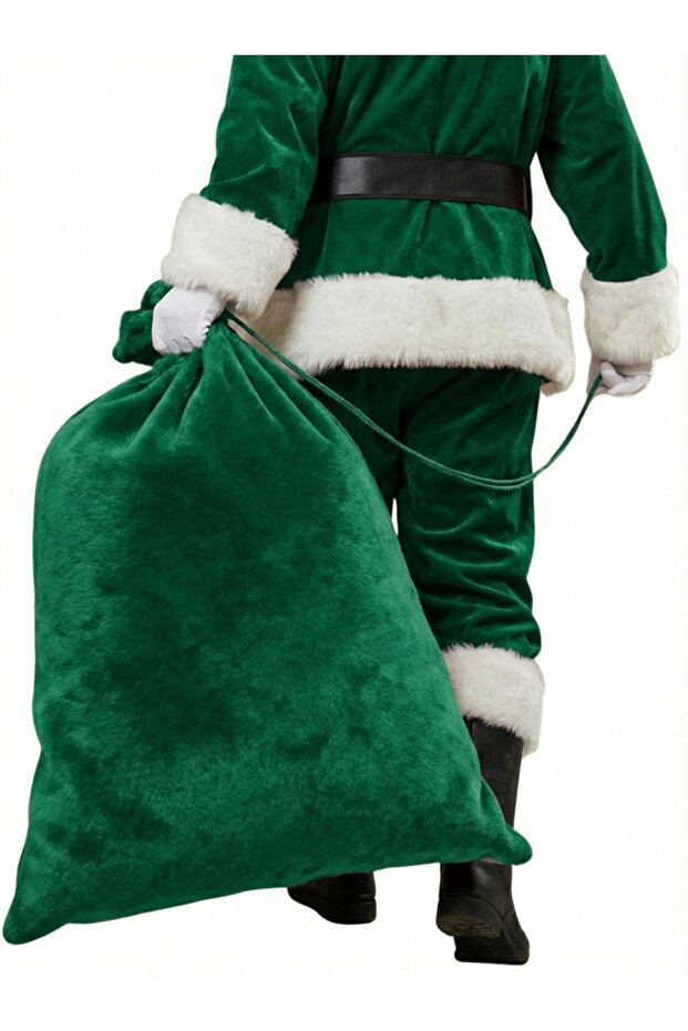 Green Santa Gift Sack Mega Size (85X110 cm)