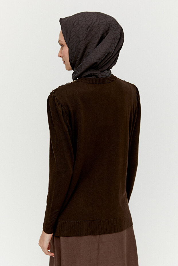 İncili Triko Hırka - 6