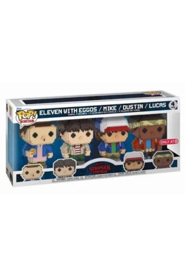 Set 4 Figurine Stranger Things - 2
