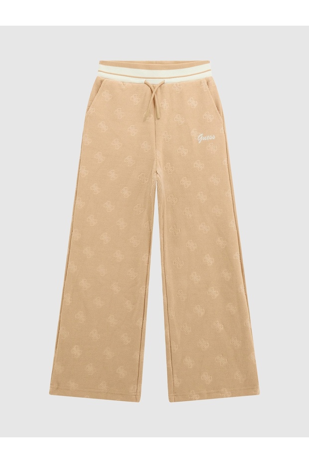 Samthose mit weitem Bein - 1