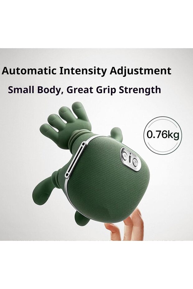 جهاز تدليك الرقبة N7 Pro – جهاز تدليك للكتف والرقبة على شكل يد حقيقية لتخفيف آلام العضلات، وأصابع - 4