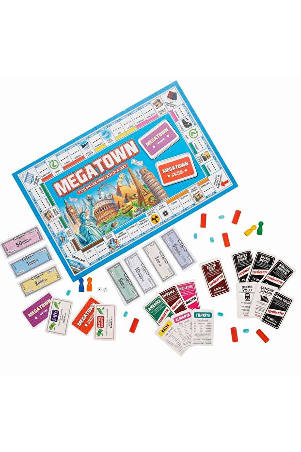Megatown Dünya Ticaret Kutu Oyunu - 2