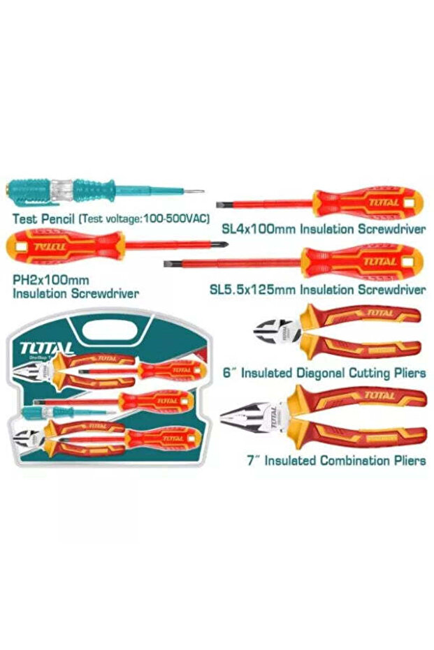 Insulated screwdriver set 6 pcs - 1