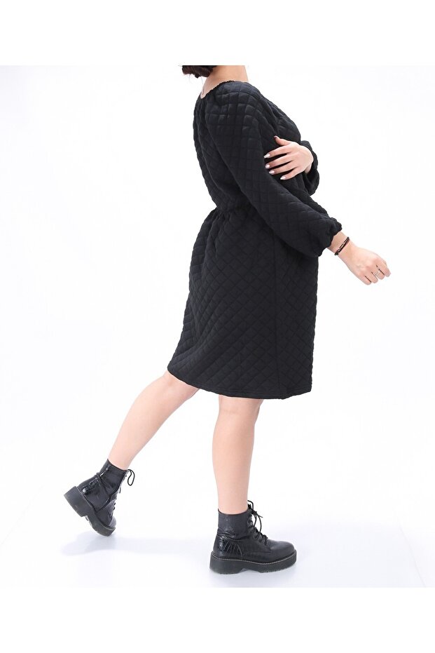 Rochie scurta, Negru - 2