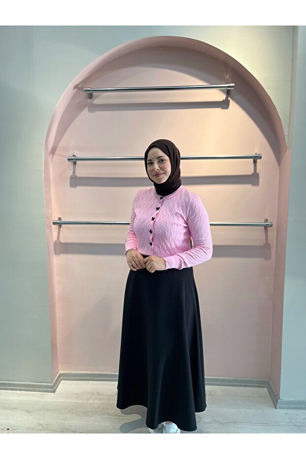 Kumaş kloş etek - 1