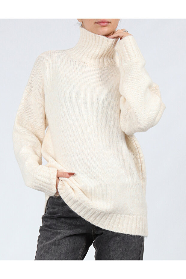 Pulover, Crem - 1