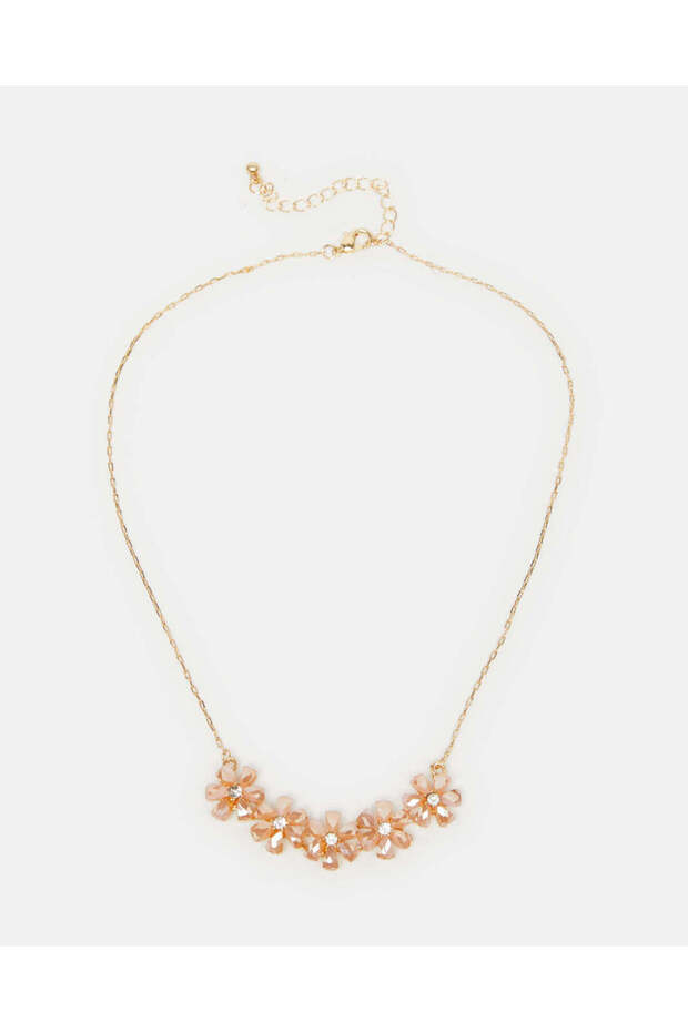 Women Gold Embellished Necklace