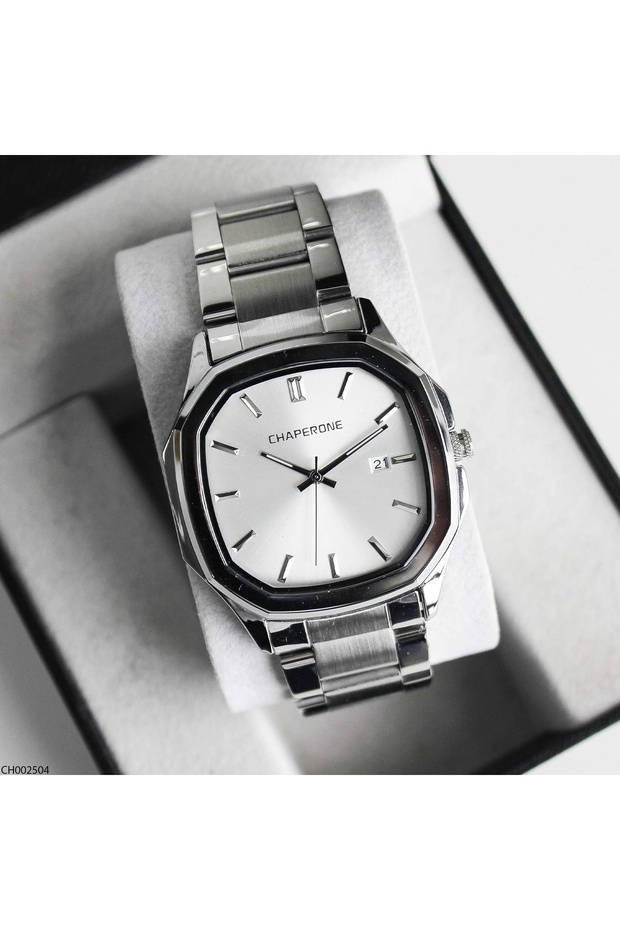 Ch002504 Men's Steel Band Wrist Watch