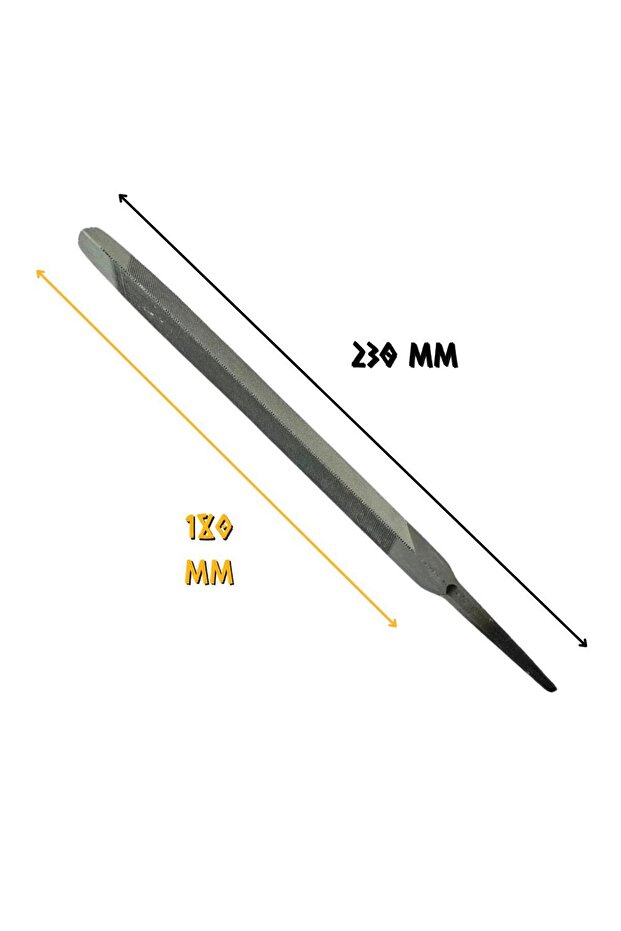 Üçgen Eğe Regular Kalın Dişli 7" - 180 mm. - 1 Adet - 2