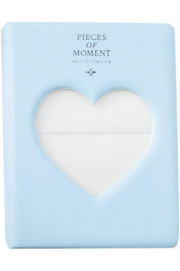 3 Inch Photocard Holder Love Heart Photo Album - 64 Pockets