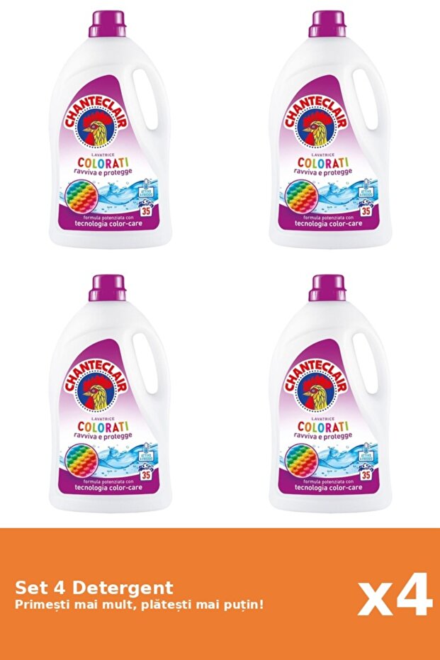 Set 4 Detergent Color, 1575 ml - 1