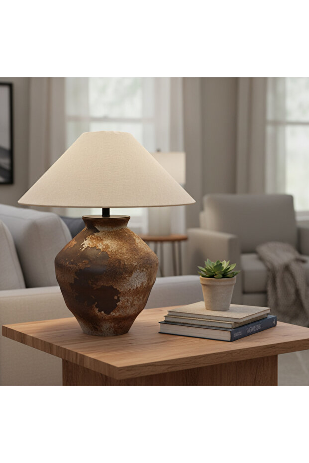 Seramik masa lambası - 3