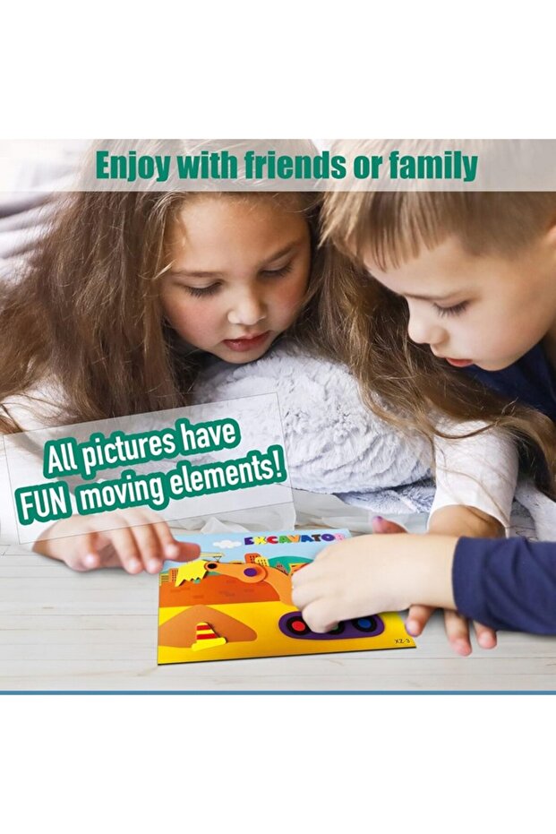 Papi Dada craft kit 10 models for children with movable elements, multicolor - 6