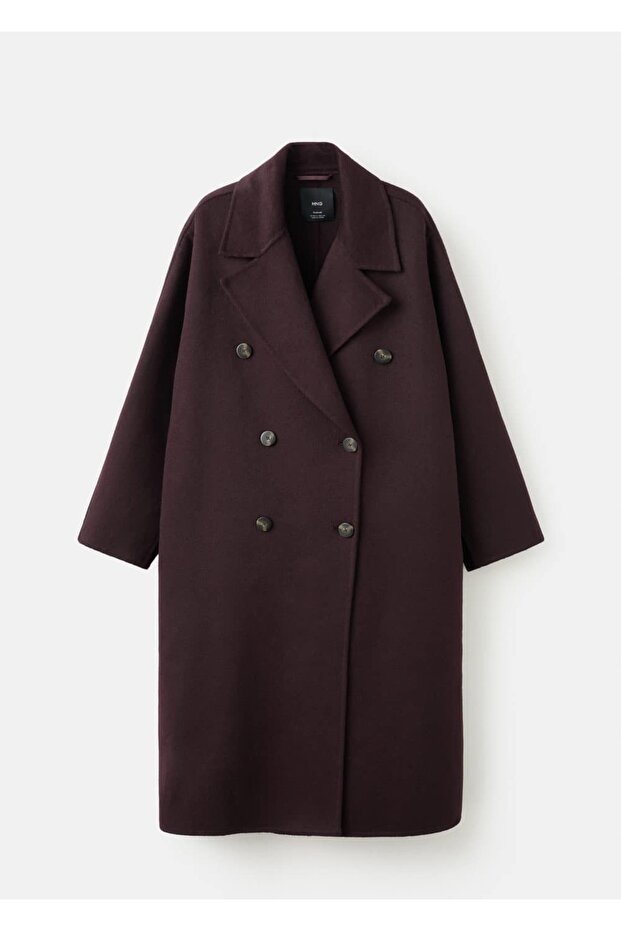 El yapımı oversize yün palto - 3