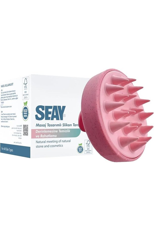 Hair Care Brush, Scalp Massaging Shampoo Comb, Shower Brush Silicone Hair Massage Comb