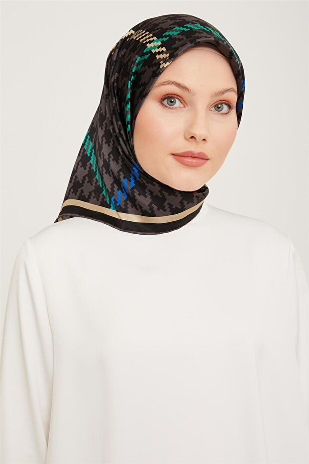 Pure Silk Silk Scarf (Nostalgia Sura) (S) 9000D - 50