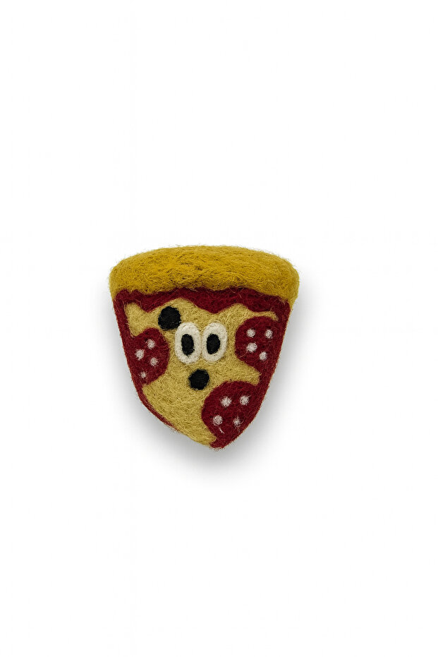 Handmade Felt Figure Brooch Buckle Crown Ornament – Cute Felt Accessory 120