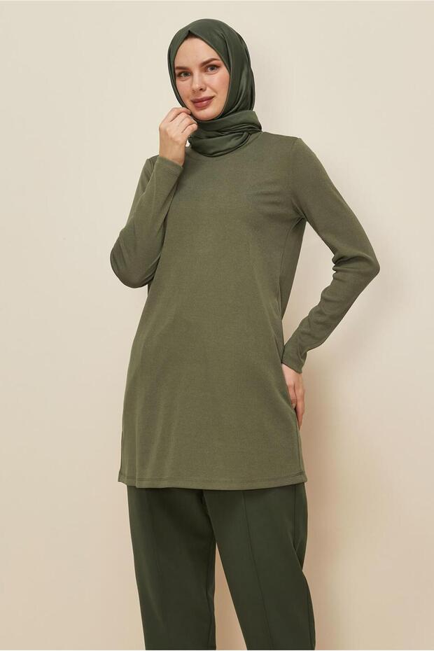 Stand-Up Collar Tunic 46147