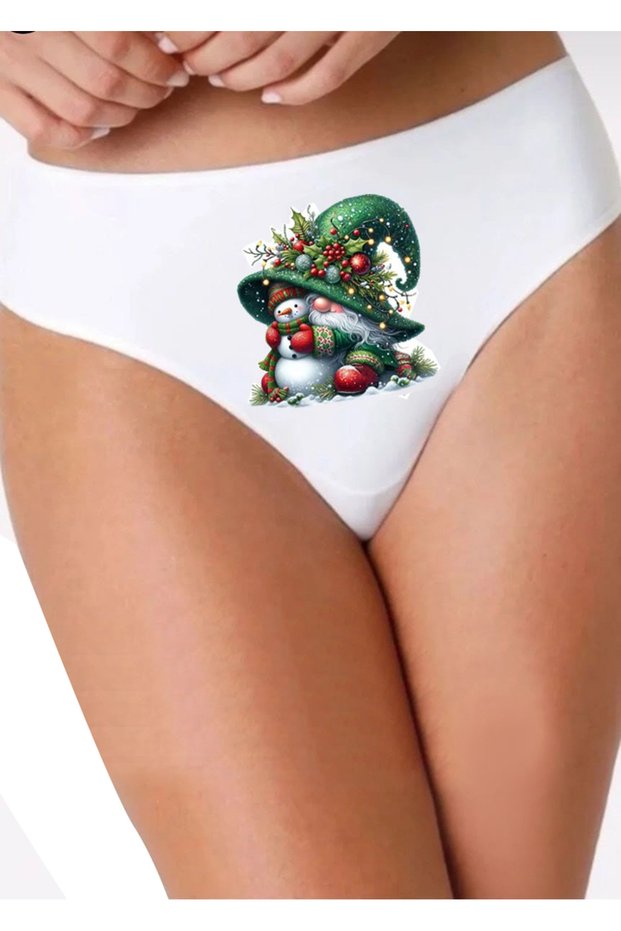 New Year Micro Stitch-Free Laser Design Panties
